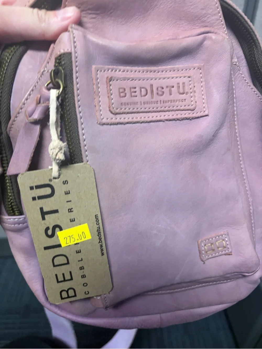 BED|STU  Leather Sling Backpack